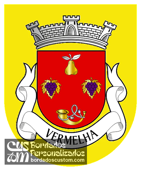 Emblema Bordado Freguesia de Vermelha (Cadaval, Lisboa)