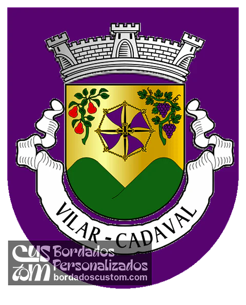 Emblema Bordado Freguesia de Vilar (Cadaval, Lisboa)