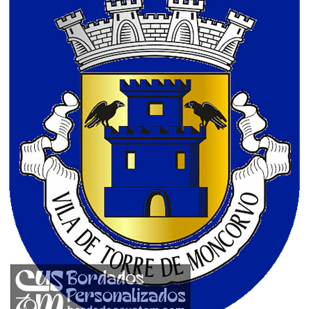 Emblema Bordado Município de Torre de Moncorvo (Bragança) 1