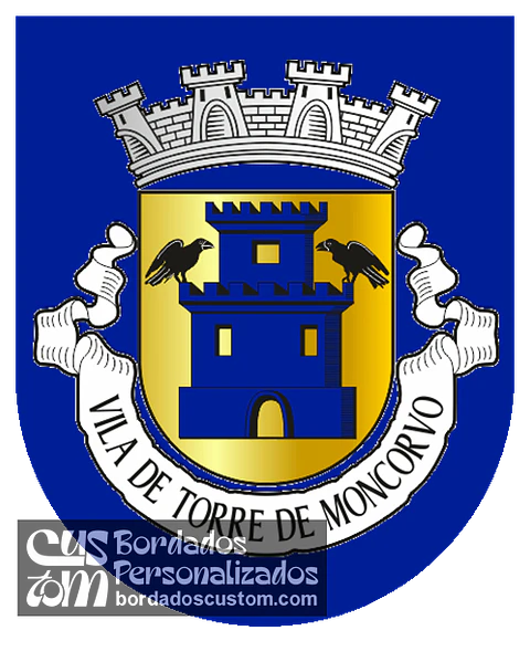 Emblema Bordado Município de Torre de Moncorvo (Bragança)