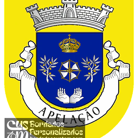 Emblema Bordado Antiga Freguesia de Apelação (Loures, Lisboa) 1