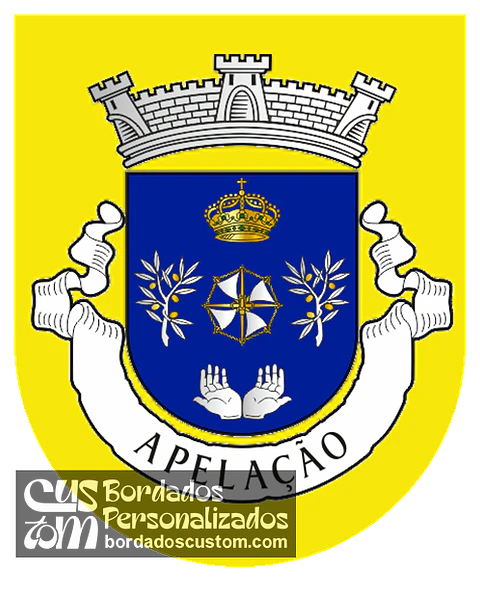 Emblema Bordado Antiga Freguesia de Apelação (Loures, Lisboa)