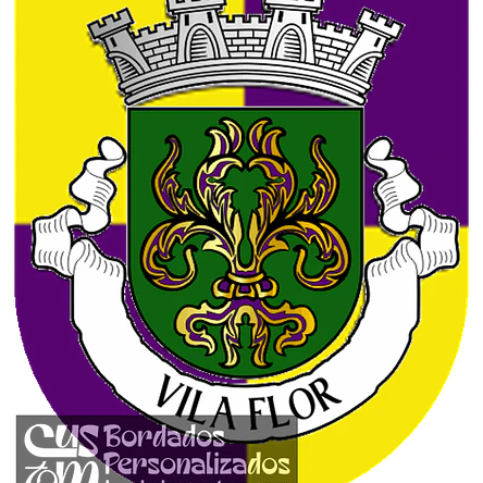 Emblema Bordado Município de Vila Flor (Bragança) 1