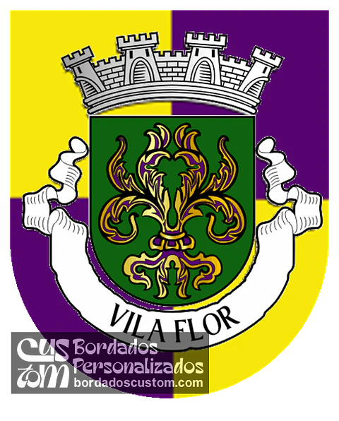 Emblema Bordado Município de Vila Flor (Bragança)
