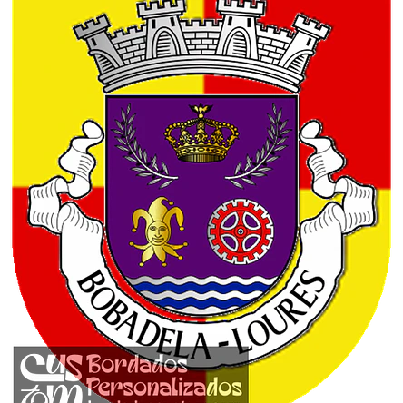 Emblema Bordado Antiga Freguesia de Bobadela (Loures, Lisboa) 1