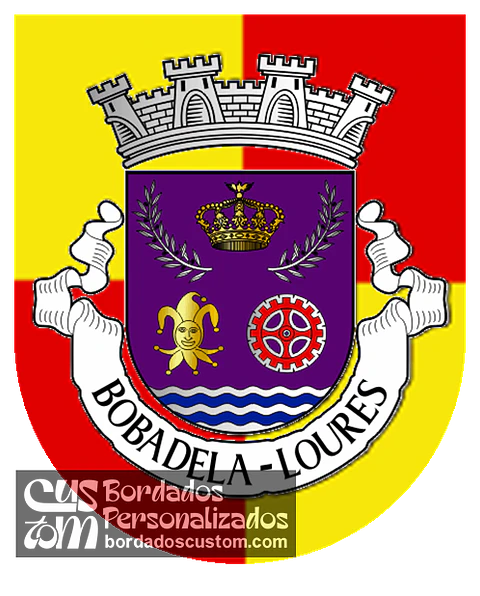 Emblema Bordado Antiga Freguesia de Bobadela (Loures, Lisboa)