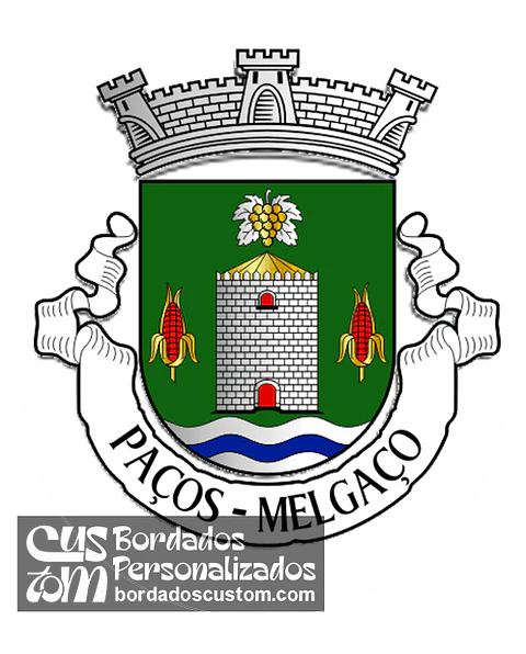 Emblema Bordado Antiga Freguesia de Paços (Melgaço, Viana do Castelo)