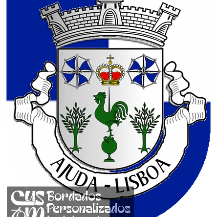 Emblema Bordado Freguesia de Ajuda (Lisboa, Lisboa) 1