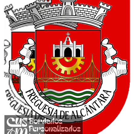 Emblema Bordado Freguesia de Alcântara (Lisboa, Lisboa) 1