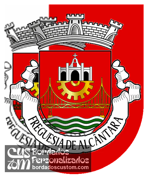 Emblema Bordado Freguesia de Alcântara (Lisboa, Lisboa)