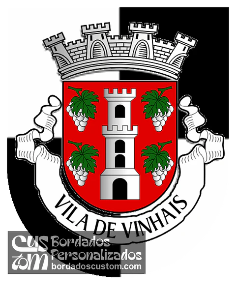 Emblema Bordado Município de Vinhais (Bragança)