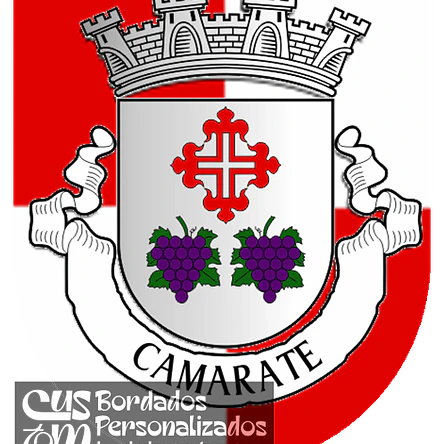 Emblema Bordado Antiga Freguesia de Camarate (Loures, Lisboa) 1