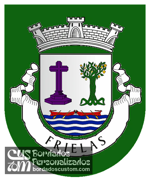 Emblema Bordado Antiga Freguesia de Frielas (Loures, Lisboa)