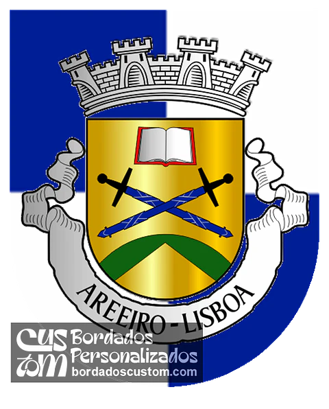 Emblema Bordado Freguesia de Areeiro (Lisboa, Lisboa)