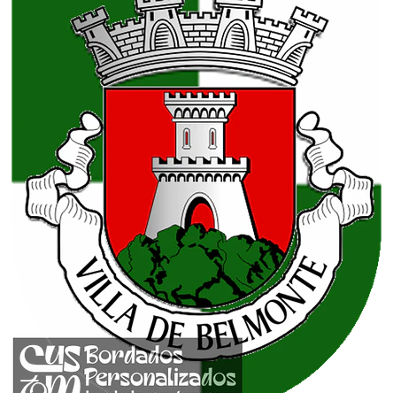 Emblema Bordado Município de Belmonte (Castelo Branco) 1