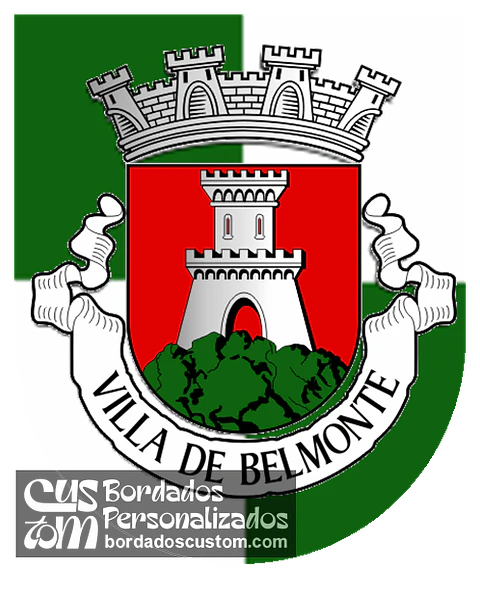 Emblema Bordado Município de Belmonte (Castelo Branco)