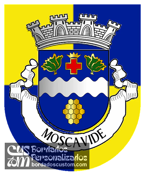 Emblema Bordado Antiga Freguesia de Moscavide (Loures, Lisboa)
