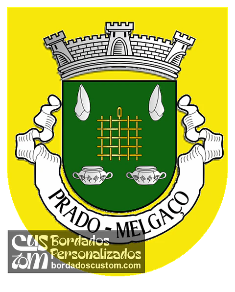 Emblema Bordado Antiga Freguesia de Prado (Melgaço, Viana do Castelo)