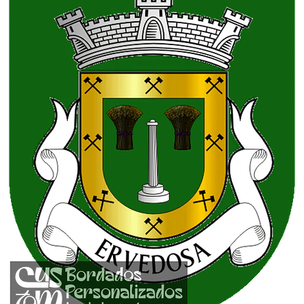 Emblema Bordado Freguesia de Ervedosa (Vinhais, Bragança) 1