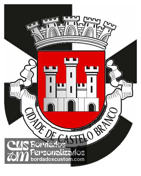 Emblema Bordado Município de Castelo Branco (Castelo Branco)