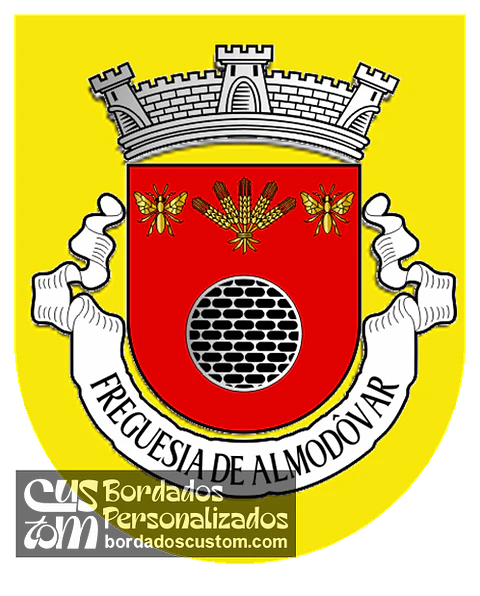 Emblema Bordado Antiga Freguesia de Almodôvar (Almodôvar, Beja)