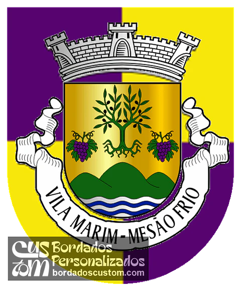 Emblema Bordado Freguesia de Vila Marim (Mesão Frio, Vila Real)