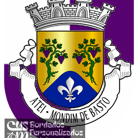 Emblema Bordado Freguesia de Atei (Mondim de Basto, Vila Real) 1