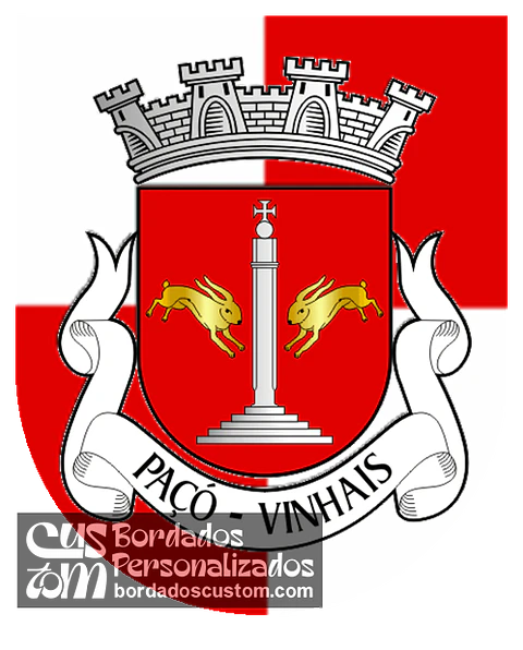 Emblema Bordado Freguesia de Paçó (Vinhais, Bragança)