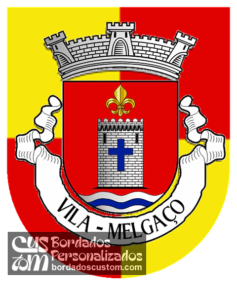 Emblema Bordado Antiga Freguesia de Vila (Melgaço, Viana do Castelo)
