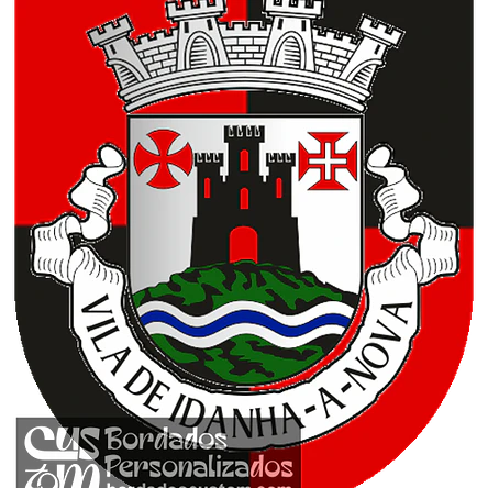 Emblema Bordado Município de Idanha-a-Nova (Castelo Branco) 1