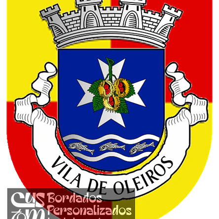 Emblema Bordado Município de Oleiros (Castelo Branco) 1