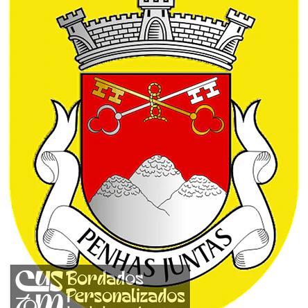 Emblema Bordado Freguesia de Penhas Juntas (Vinhais, Bragança) 1