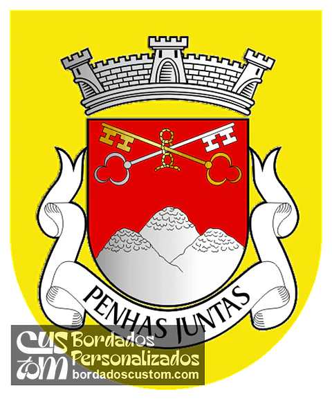 Emblema Bordado Freguesia de Penhas Juntas (Vinhais, Bragança)