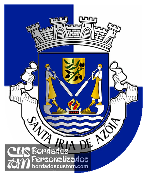 Emblema Bordado Antiga Freguesia de Santa Iria de Azóia (Loures, Lisboa)