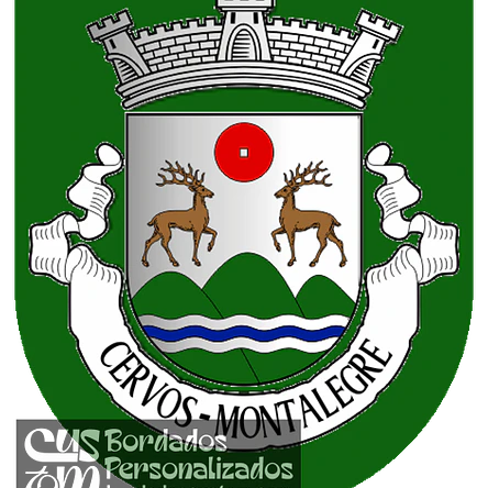 Emblema Bordado Freguesia de Cervos (Montalegre, Vila Real) 1