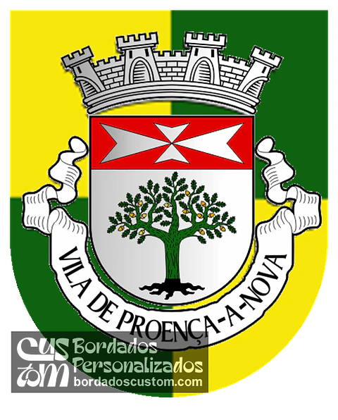 Emblema Bordado Município de Proença-a-Nova (Castelo Branco)