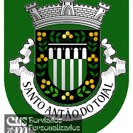 Emblema Bordado Antiga Freguesia de Santo Antão do Tojal (Loures, Lisboa) 1