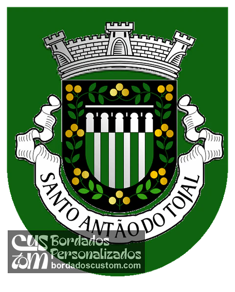Emblema Bordado Antiga Freguesia de Santo Antão do Tojal (Loures, Lisboa)