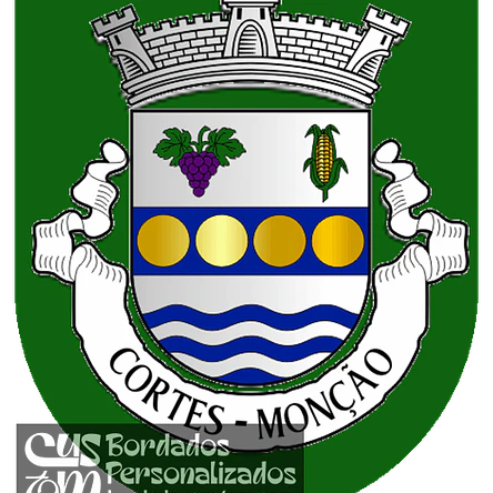 Emblema Bordado Antiga Freguesia de Cortes (Monção, Viana do Castelo) 1