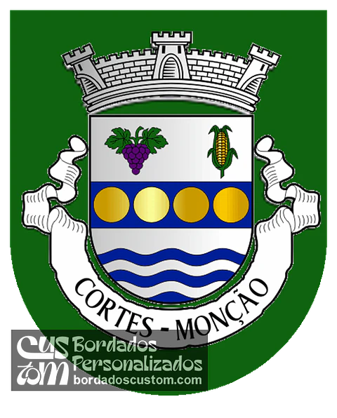 Emblema Bordado Antiga Freguesia de Cortes (Monção, Viana do Castelo)