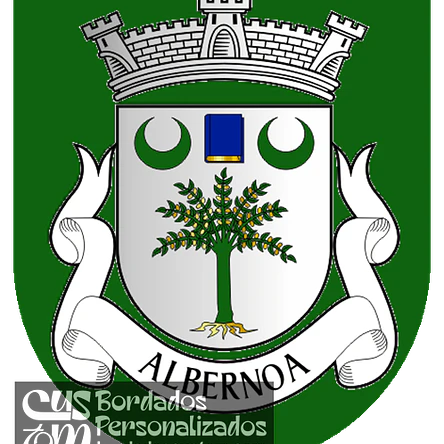 Emblema Bordado Antiga Freguesia de Albernoa (Beja, Beja) 1