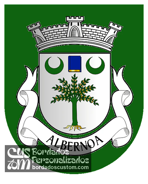 Emblema Bordado Antiga Freguesia de Albernoa (Beja, Beja)