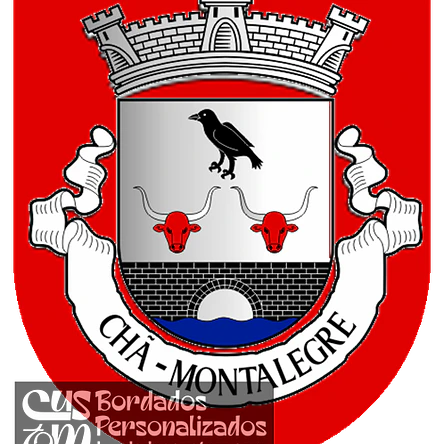 Emblema Bordado Freguesia de Chã (Montalegre, Vila Real) 1