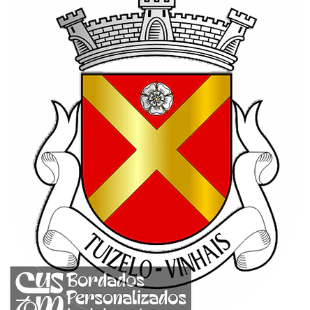 Emblema Bordado Freguesia de Tuizelo (Vinhais, Bragança) 1