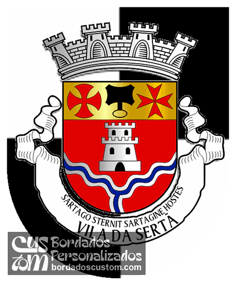 Emblema Bordado Município de Sertã (Castelo Branco)