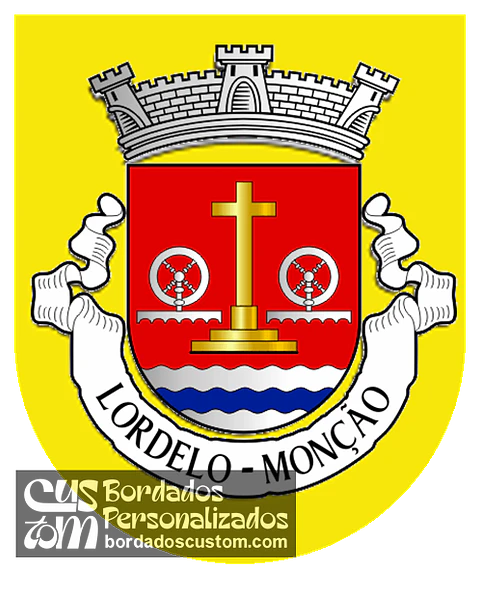 Emblema Bordado Antiga Freguesia de Lordelo (Monção, Viana do Castelo)