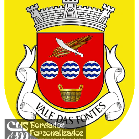 Emblema Bordado Freguesia de Vale das Fontes (Vinhais, Bragança) 1