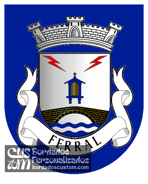 Emblema Bordado Freguesia de Ferral (Montalegre, Vila Real)