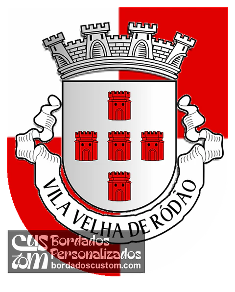 Emblema Bordado Município de Vila Velha de Ródão (Castelo Branco)
