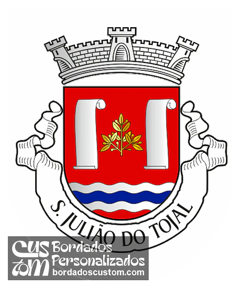 Emblema Bordado Antiga Freguesia de São Julião do Tojal (Loures, Lisboa)